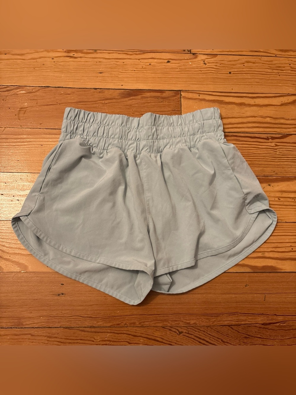 Athleta Girl Run Free Shorts 2.5" Blue Medium 8-10